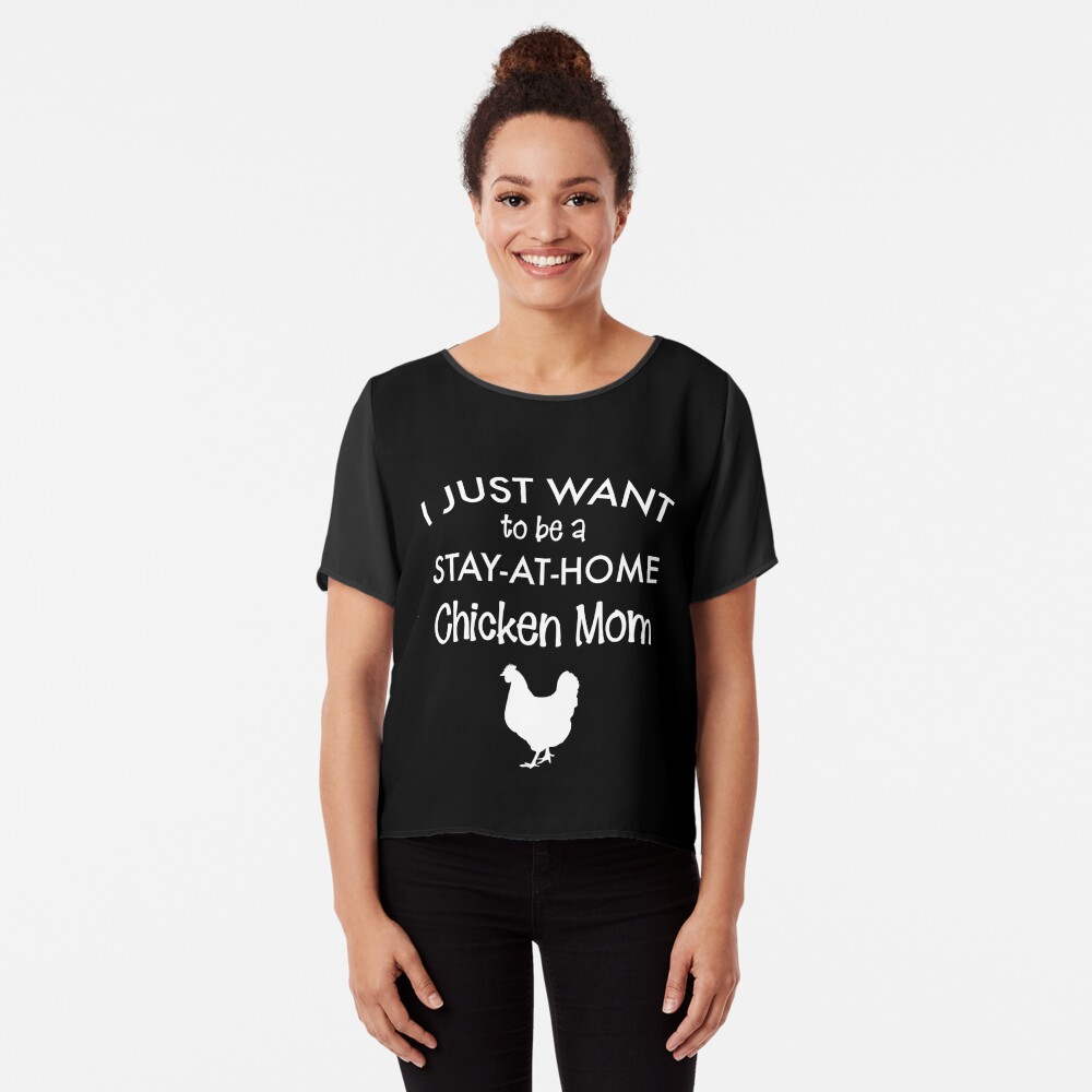 Chicken Mom Gift Women Love Life Farm Momma Saying Quote design | Art Board  Print