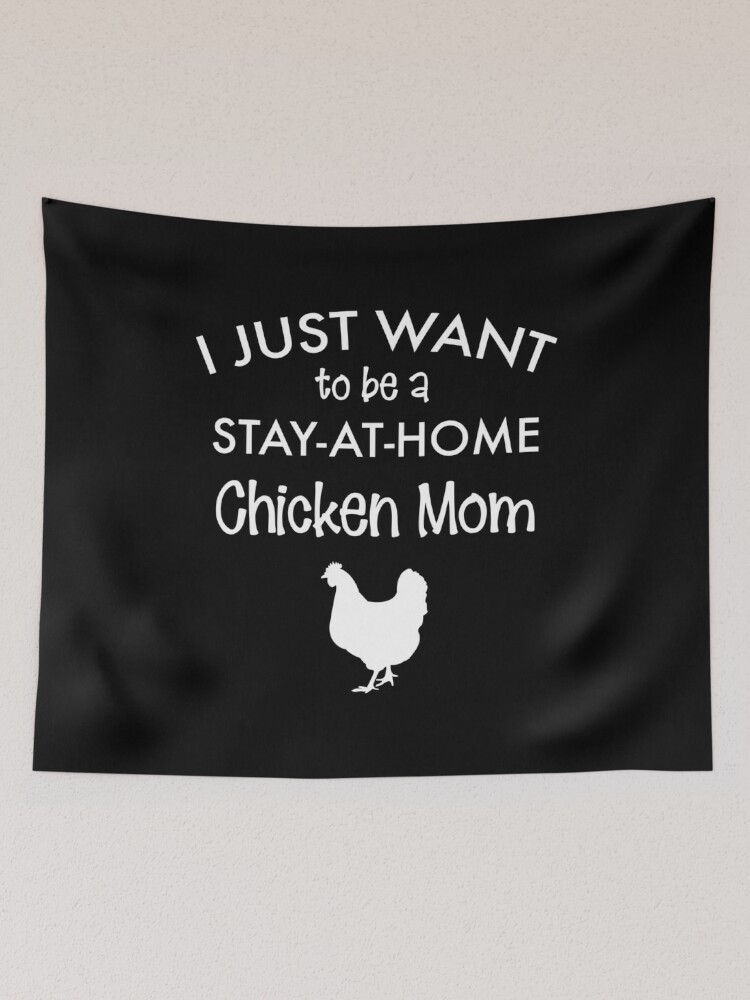 Chicken Mom Gift Women Love Life Farm Momma Saying Quote design | Art Board  Print