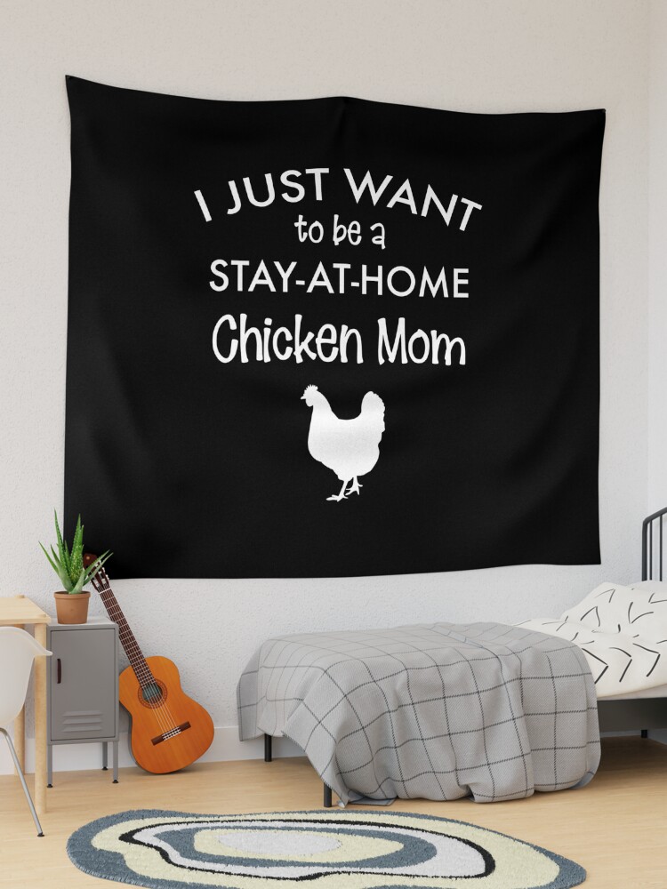 Chicken Mom Gift Women Love Life Farm Momma Saying Quote design | Art Board  Print