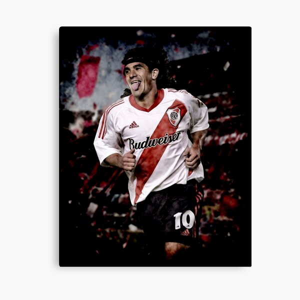 Ariel football soccer Canvas Print