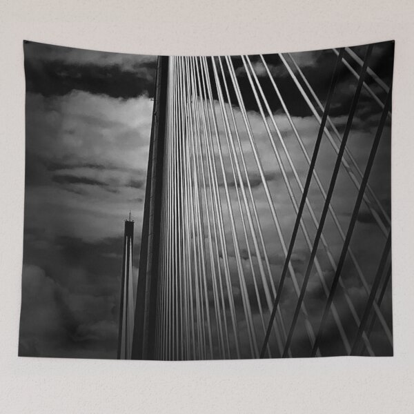 Item preview, Abstract of the Queensferry Crossing Bridge, Scotland, UK designed and sold by Yannik Hay.