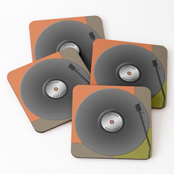 Item preview, vintage Vinyl Record Player Illustration designed and sold by DesignsPrints.