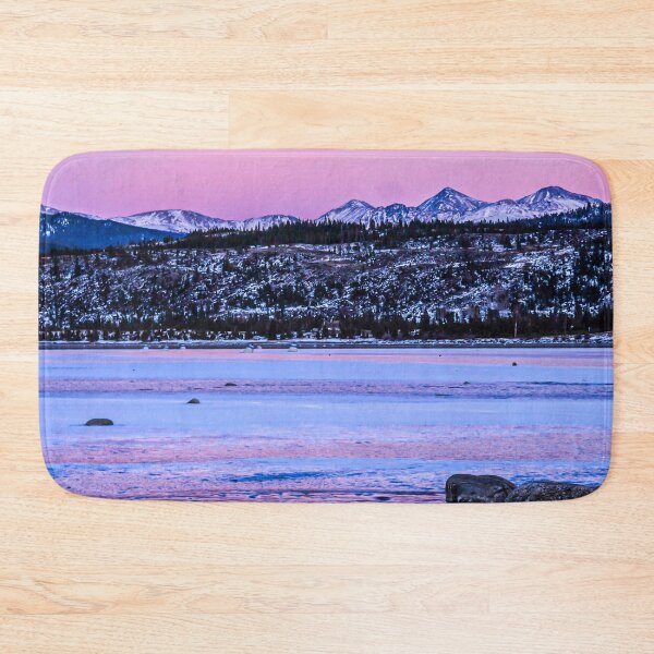 Item preview, Pink Alaskan Sunset // Fresh Lake Water Reflection of the Colorful Sky designed and sold by catbyrdcolorado.
