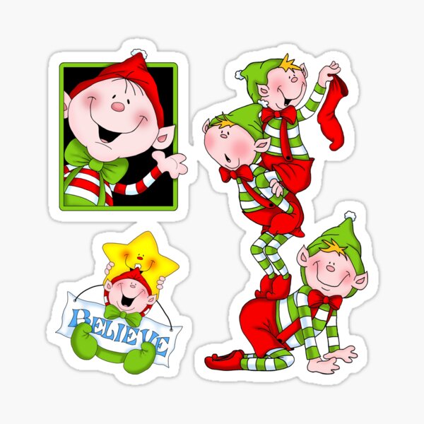 Believe in Your Elf Sticker