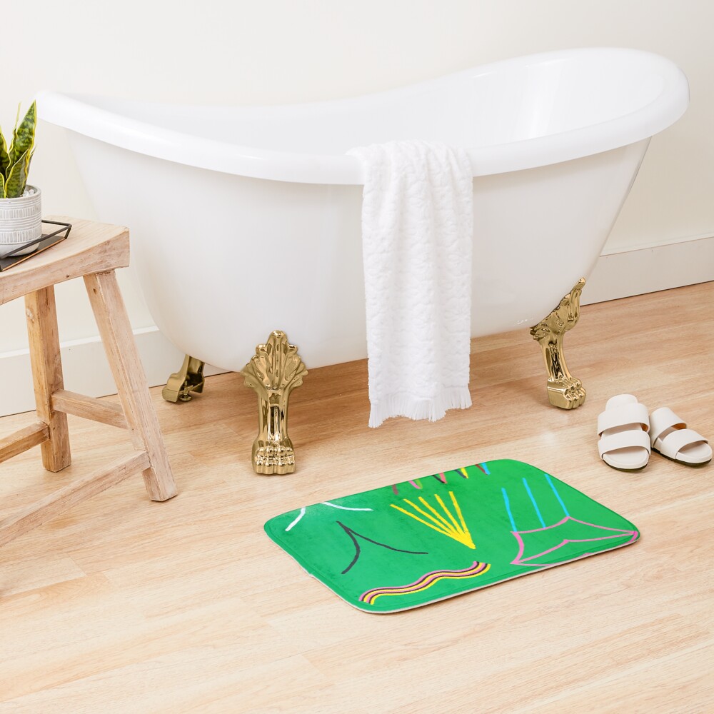 Item preview, Bath Mat designed and sold by lessergonzalez.