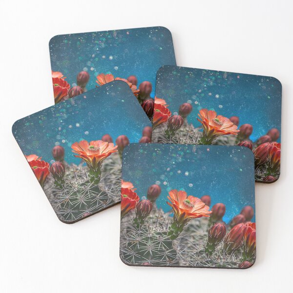 Item preview, Spring in the Desert Teal designed and sold by Elisabeth Lucas.