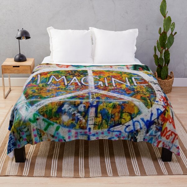 Item preview, Imagine Peace,the famous John Lennon Wall  designed and sold by Peace,Love & Art.