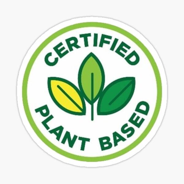 Certified Plant Based Sticker