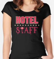 Hazbin Hotel Staff Fitted Scoop T-Shirt
