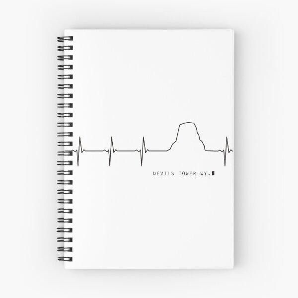 Item preview, Devils Tower Heartbeat - BLACK designed and sold by Troy Stapek.