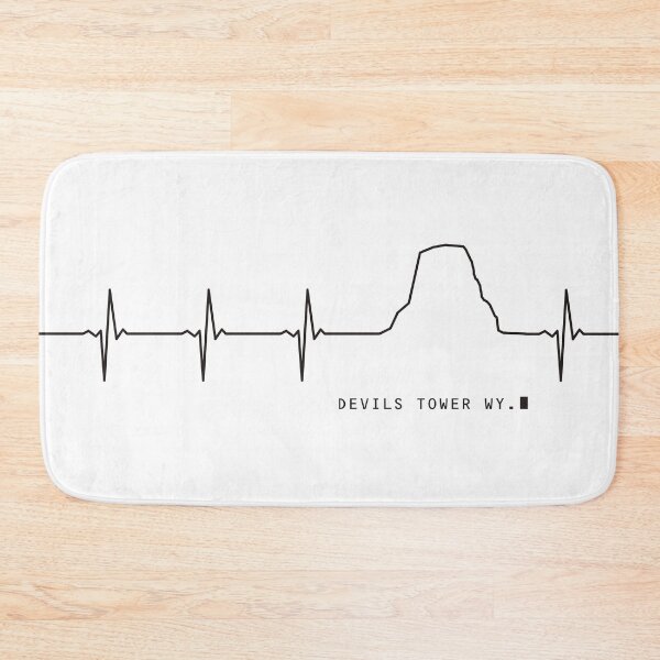 Item preview, Devils Tower Heartbeat - BLACK designed and sold by Troy Stapek.