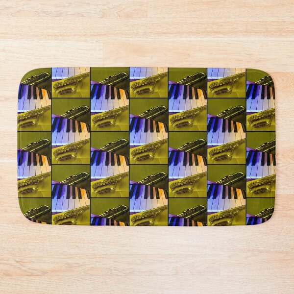 Item preview, Flute, Sax and Keyboard Collage designed and sold by SunriseRose.