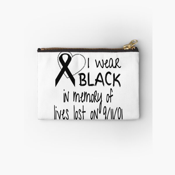Item preview, I Wear Black In Memory of Lives Lost On 9/11/01 design designed and sold by nikkidawn74.