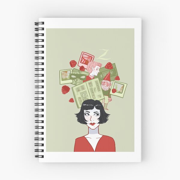 Item preview, Amélie / Amelie Movie Illustration  designed and sold by misnamedplants.