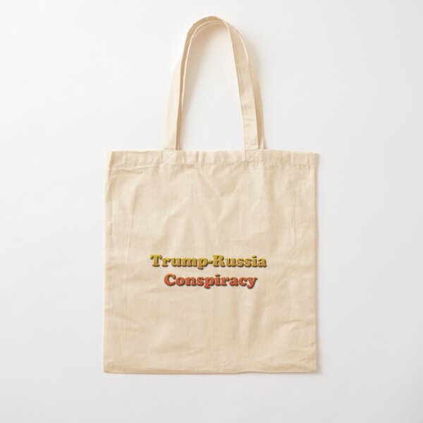 Trump-Russia Conspiracy Cotton Tote Bag