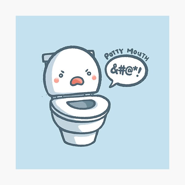 Potty Photographic Prints Redbubble