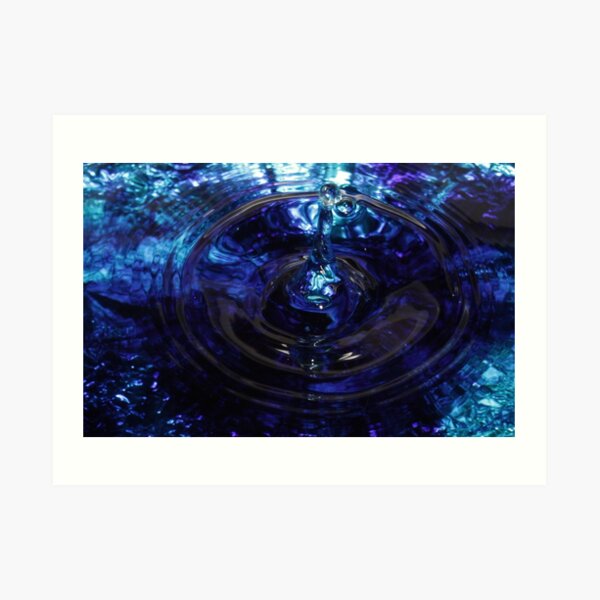 Simply Blue Art Print
