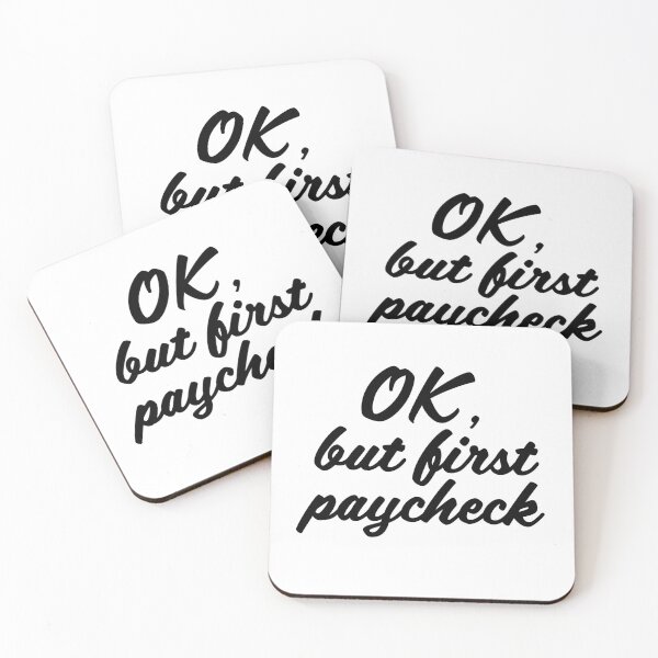 Item preview, OK, but first paycheck - government shutdown (script) designed and sold by popty-ping.
