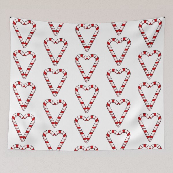 Item preview, Candy Cane Heart 2 designed and sold by rorydawn1merch.