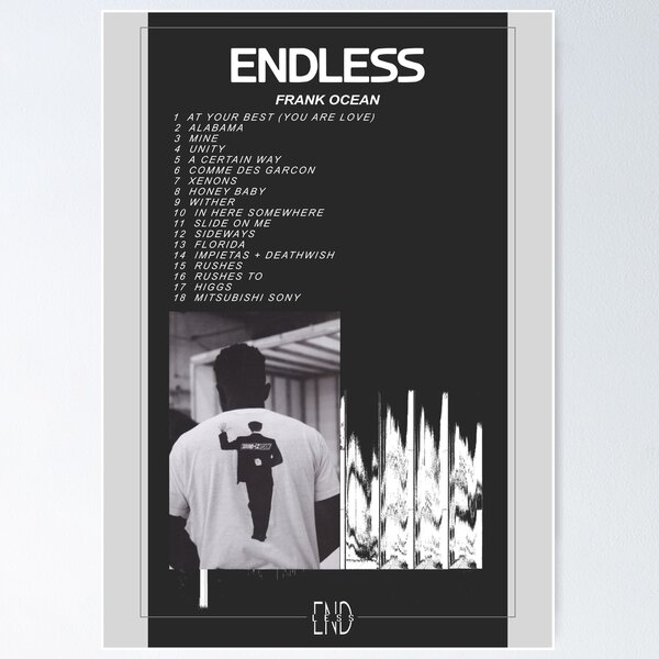Item preview, FRANK OCEAN POSTER (CUSTOM) designed and sold by hellaclean.