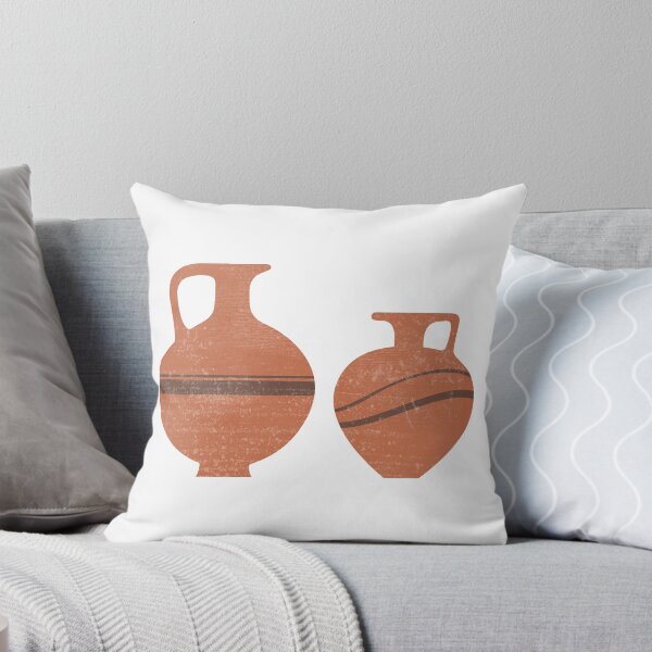 Item preview, Minimal Abstract Greek Vase 20 - Oinochoe - Terracotta Series - Modern, Contemporary Print - Sienna designed and sold by Studio Grafiikka.