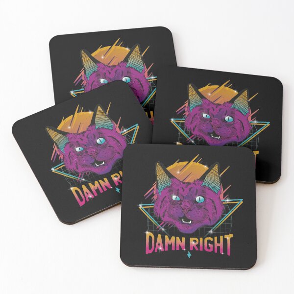 Item preview, Retrowave Space cat. designed and sold by emphatic.