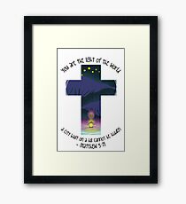 Matthew 5:14 Framed Print