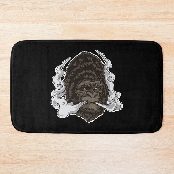 Item preview, Vaping Gorilla Illustration | Monkey Vape designed and sold by anziehend.