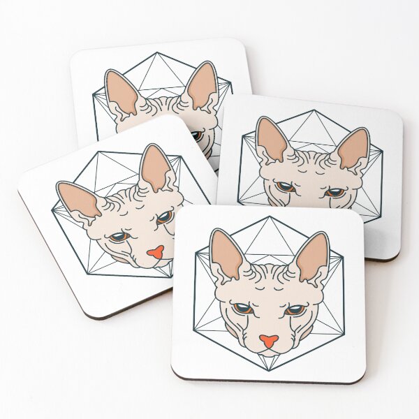 Item preview, Sphinx cat sacred geometry. designed and sold by emphatic.