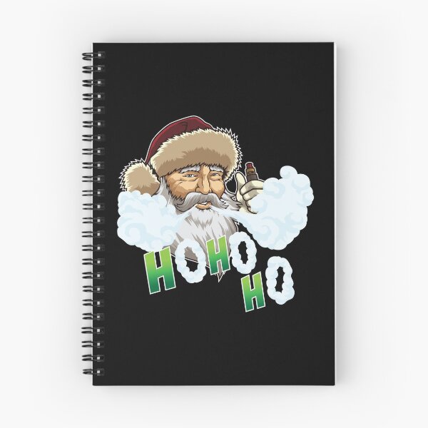 Item preview, Vaping Santa Claus Blows Clouds Under Xmas Tree designed and sold by anziehend.