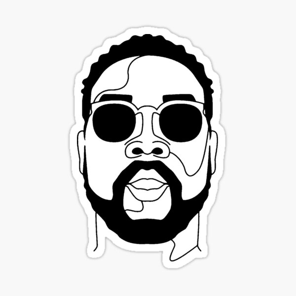 Damso Sticker
