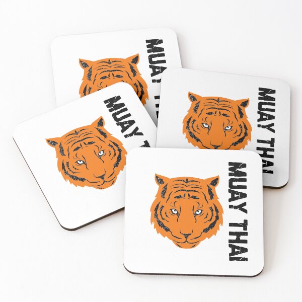 Item preview, Muay Thai Muaythai Fierce Tiger Face MMA Design  designed and sold by HermoTees.