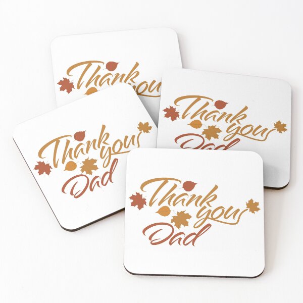 Item preview, Thank You Dad with Fall Leaves designed and sold by sigdesign.