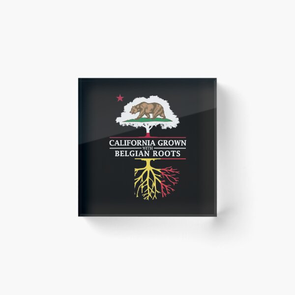 Item preview, California Grown with Belgian Roots designed and sold by ockshirts.