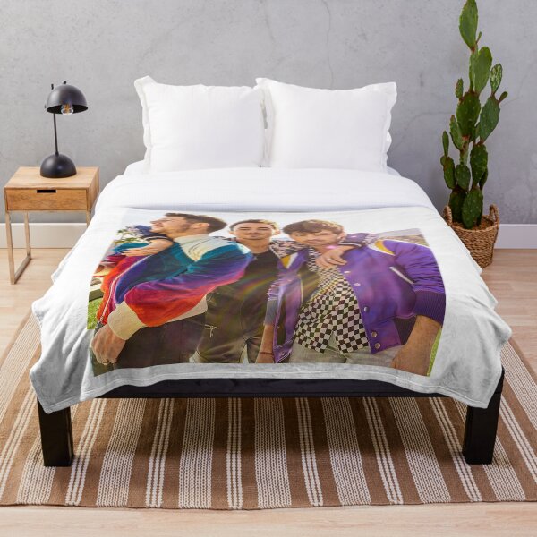 Jonas Brother-Coolest Worldwide Tour Concert 2019 2020 Throw Blanket
