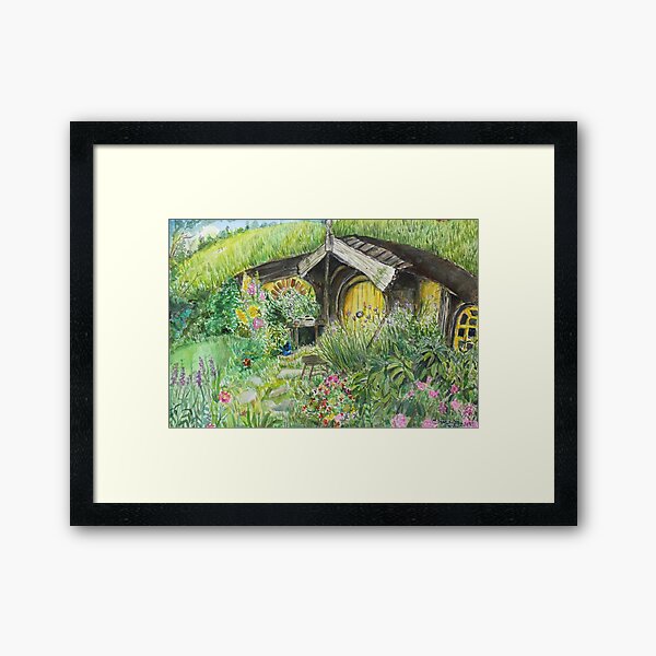 Bagshot Row Framed Art Print
