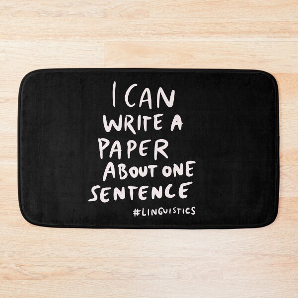 Item preview, Linguist - Linguistics - Linguistic: I Can Write A Paper About One Sentence designed and sold by isstgeschichte.