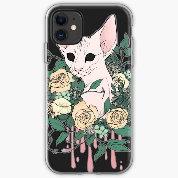 Sphinx cat with geometric design iPhone 11 case Sphinx cat with geometric design iPhone 11 case