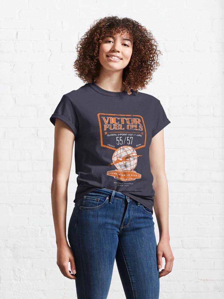 Alternate view of Victor Fuel Oils Classic T-Shirt