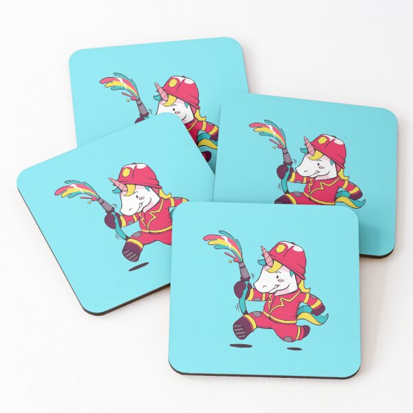 Item preview, Unicorn firefighter designed and sold by DerSenat.