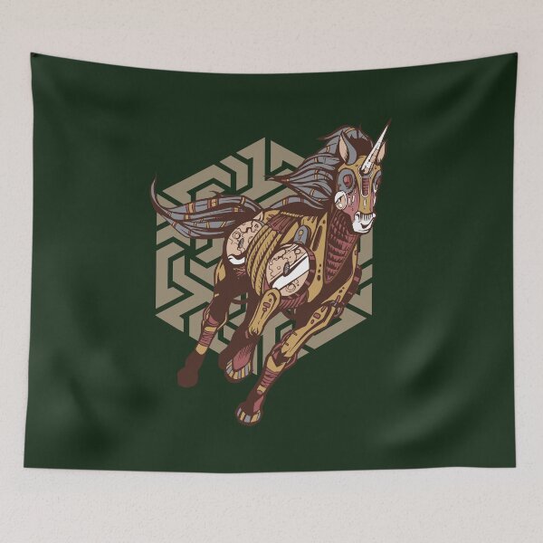 Item preview, Steampunk unicorn designed and sold by DerSenat.