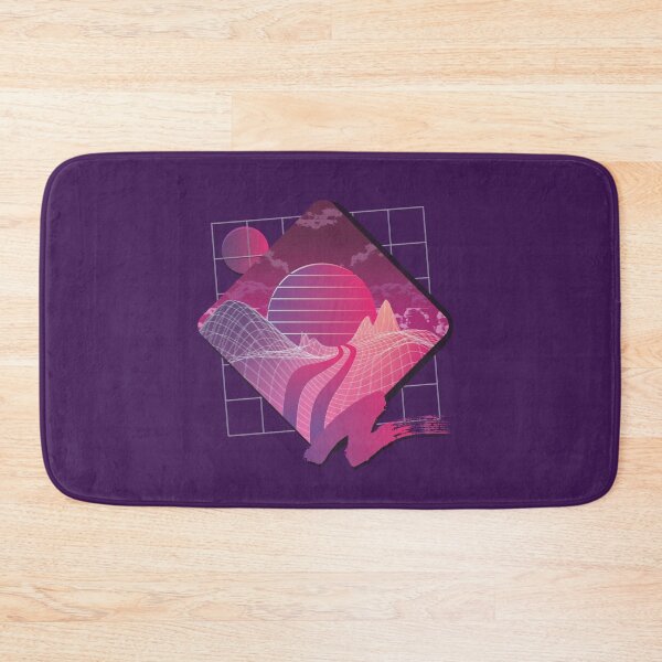 Item preview, Retrowave Synthwave landscape designed and sold by DerSenat.