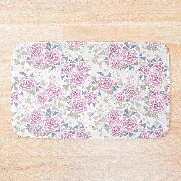 Item preview, Modern . Geometric pattern . Roses . 1 designed and sold by fuzzyfox.