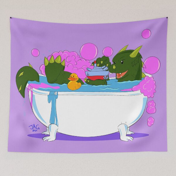 Item preview, Glub Glub Grrr-Argh! designed and sold by JAG87.