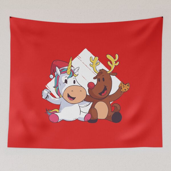 Item preview, cute unicorn baby and reindeer baby, christmas designed and sold by DerSenat.