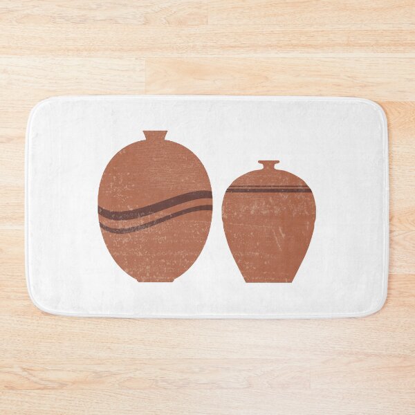 Item preview, Greek Pottery 27 - Aryballos - Terracotta Series - Modern, Contemporary, Minimal Abstract - Brown designed and sold by Studio Grafiikka.