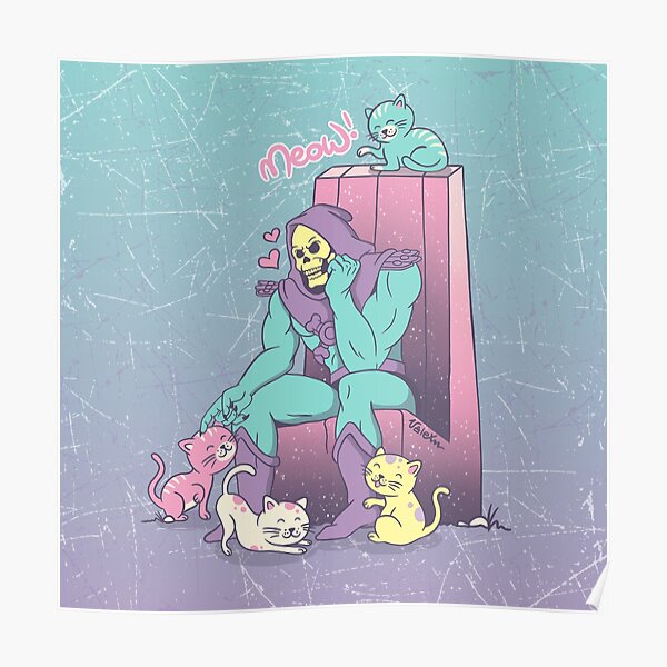 Skelemeow! Poster