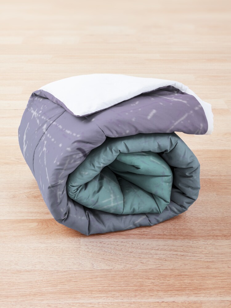Alternate view of Skelemeow! Comforter