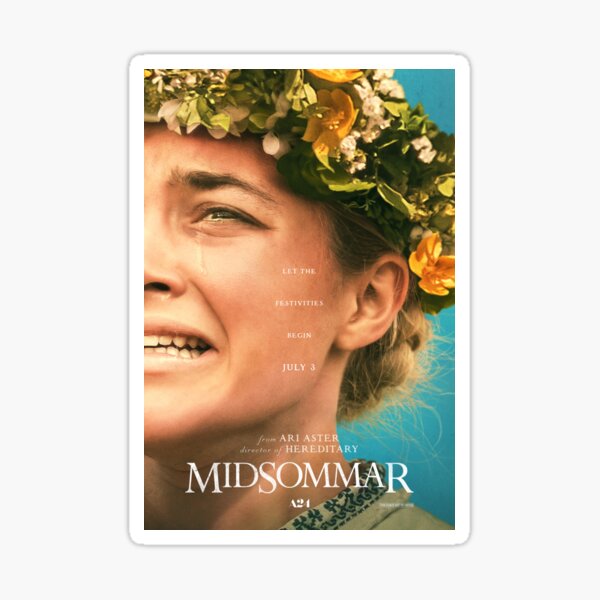 midsommar movie poster Sticker