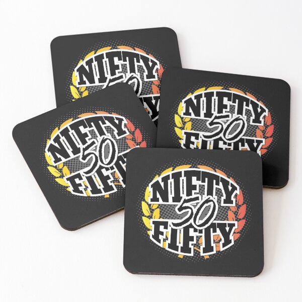 Item preview, Nifty fifty - 50th birthday designed and sold by Cutebutfunny.